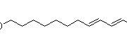 Structure of 8E, 10E-dodecadien-1-ol CAS 33956-49-9