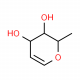 Structure of 2-methyl-3,4-dihydro-2H-pyran-3,4-diol CAS 53657-42-4