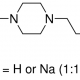 Structure of HEPES hemisodium salt CAS 103404-87-1