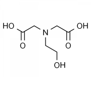 Structure of N-(2-Hydroxyethyl)iminodiacetic acid CAS 93-62-9