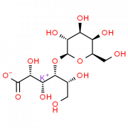 Structure of Potassium lactobionate CAS 69313-67-3