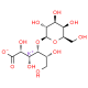 Structure of Potassium lactobionate CAS 69313-67-3