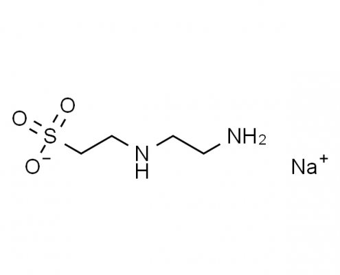 Structure of Sodium 2-[(2-aminoethyl)amino]ethanesulphonate CAS 34730-59-1
