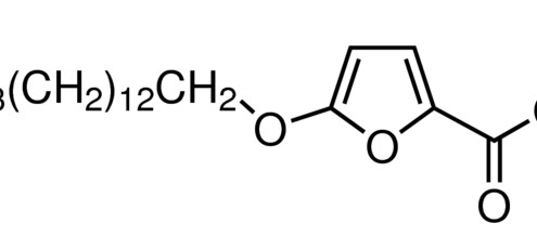 Structure of 5-(Tetradecyloxy)-2-furoic acid (TOFA) CAS 54857-86-2