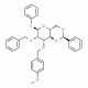 Structure of Phenyl 3-O-[(4-methoxyphenyl)methyl]-2-O-(phenylmethyl)-4,6-O-[(R)-phenylmethylene]-1-thio-alpha-D-mannopyranoside CAS 177943-74-7