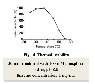 Fig. 4 Thermal stability