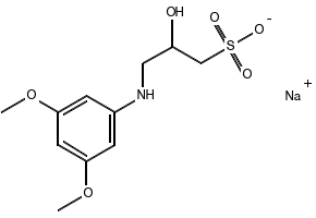 Structure of HDAOS CAS 82692-88-4