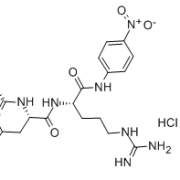 Structure of H-D-Pro-Phe-Arg-pNA • 2HCl CAS 62354-56-7