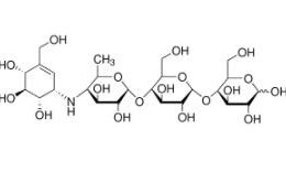 Structure of Acarbose CAS 56180-94-0